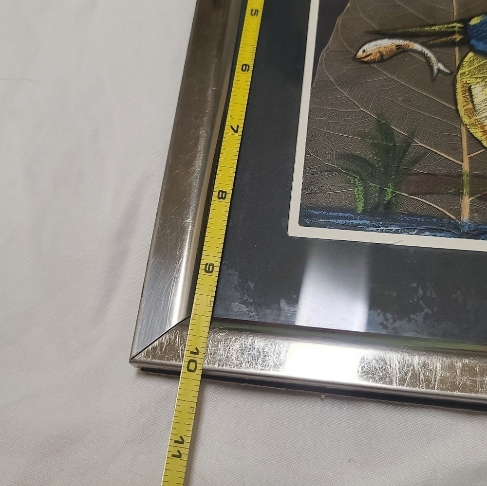 Vintage Painting on Peepal leaf - Picture 7 of 8